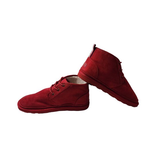 New- TOMMY HILFIGER WELSH-Suede Faux Fur Lined Boots // C0021